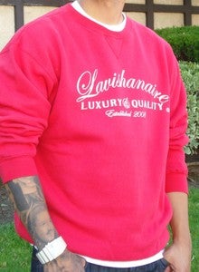 Image of Lavishanaire Luxury (Red) Crew neck