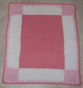 Basketweave Afghan Square Crochet Pattern | Ambassador Crochet