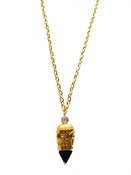 Image of Skull Necklace (Gold)