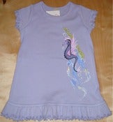 Image of Girls:  Seahorse A-Line Dress by CleanWear