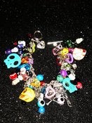 Image of "DAY OF THE DEAD" CLUTTER + BRACELET