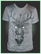 Image of Moth Eaten Deer Head - Shirt