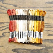 Image of Cosmo Embroidery Floss Palette : Mayan Gold
