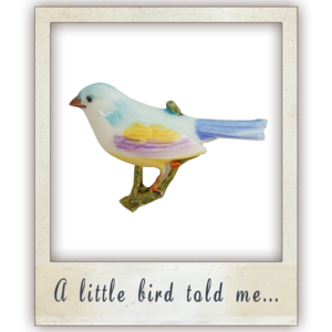 Image of A Little Bird Told Me Brooch