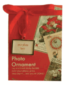 Image of "Lucky Feather" DIY Photo Ornament