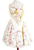 Image of Melody Poodle Tiered Jumperskirt- 40% off!