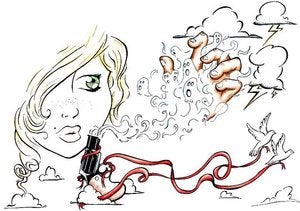 Image of SMOKING GUN - LIMITED PRINT