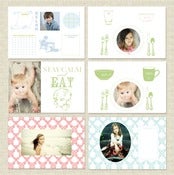 Image of Place Mats {Collection One} Templates