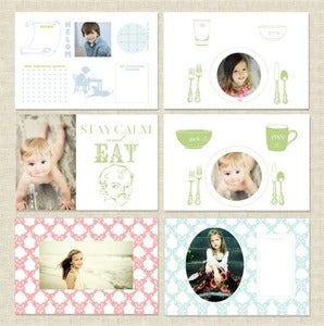 Image of Place Mats {Collection One} Templates