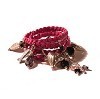 Image of LIMITED EDITION ♥ Boho Couture Leather Wrap Bracelet ♥ PINK