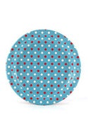 Image of Multi Blue & Red Dots Party Plates