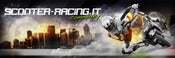 Image of Adesivo Scooter-Racing Banner