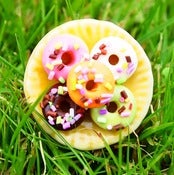 Image of Dollies Multicoloured Sprinkled Donut Ring