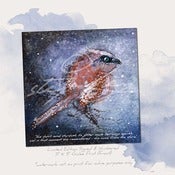 Image of Signed Limited Edition Giclee Art Print Dream Song Bird V