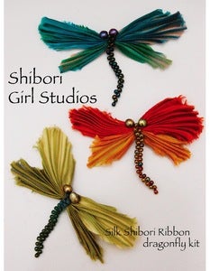 Image of Shibori Dragonfly Pin KIT