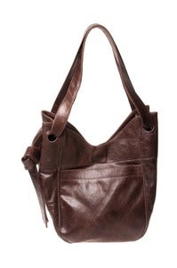 Image of XL LEATHER TOTE 