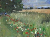 Image of Daisy Hardcastle Painting  in oils Workshop sold out August 2012