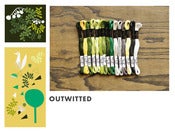 Image of Cosmo Embroidery Floss Palette : Outfoxed Collection : Outwitted