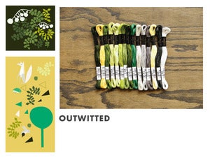 Image of Cosmo Embroidery Floss Palette : Outfoxed Collection : Outwitted