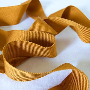Image of Petersham Ribbon - Honey