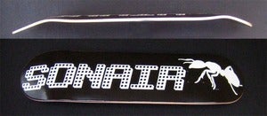Image of SONAIR DECK "MODI DOT" 7.5 black (INCL. FREE JESSUP GRIPTAPE)