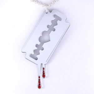 Image of XL Razor Blade Necklace