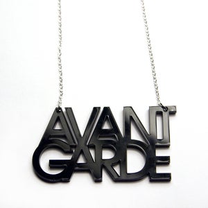 Image of Avant Garde Acrylic Necklace