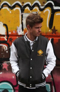Image of STERLING LIMITED EDITION VARSITY (CHARCOAL/WHITE