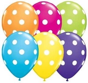 Image of 16 inch Polka Dot Balloon