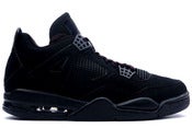 Image of Air Jordan Retro 4 "BLACK CAT"