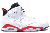 Image of Air Jordan Retro 6 - White/ Varsity Red