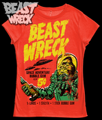 Image of "BEASTWRECK ATTACKS!" Womens shirt