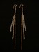 Image of white & gold earrings