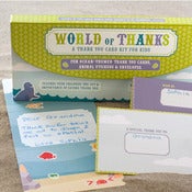 Image of "World of Thanks" Ocean Habitat : Kids' Thank You Note Kit