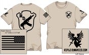 Image of RIFLE DYNAMICS CONTRACTOR SHIRT :COLOR TAN