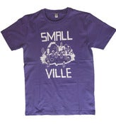 Image of Smallville Shirt Logo- violet/ white