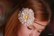 Image of Cream Lace Ruffler