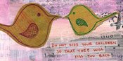 Image of Kiss Your Children (pink) : Art Print