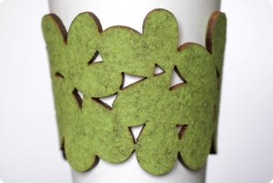 Image of cozy/cuff SNAP - light green
