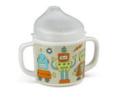Image of Retro Robot Sippy Cup