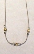 Image of Mixed Metal Whisper Necklace