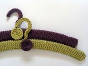Image of Hand Knit Hanger Sets - pick your colour