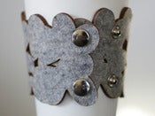 Image of cozy/cuff SNAP - light grey