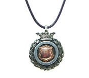 Image of Sterling Watch Fob Necklace 