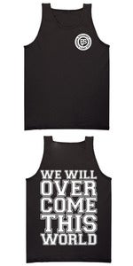Image of We Will Overcome This World Tank Top (Black)
