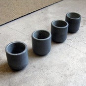 Image of set of 4 soapstone shot glasses
