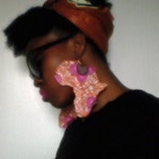 Image of LARGE AFRICA EARRINGS