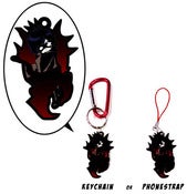 Image of The Young Gentleman Keychain/Phonestrap