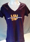 Image of Ladies Antigua V-Neck Ring Spun "Dream Soft Cotton" Tee