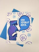 Image of You totally rock card